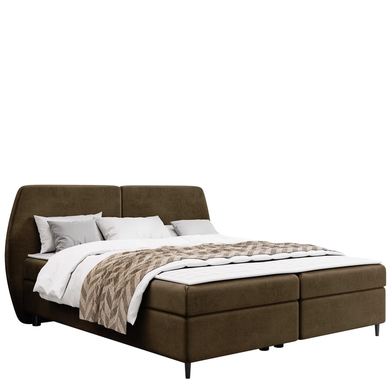 Rynricon Sengepakke Kontinentalseng 180x200 cm, Brun