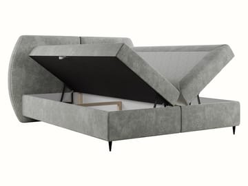 Rynricon Sengepakke Kontinentalseng 180x200 cm - Hvit - Møbler - Senger - Komplett sengepakke