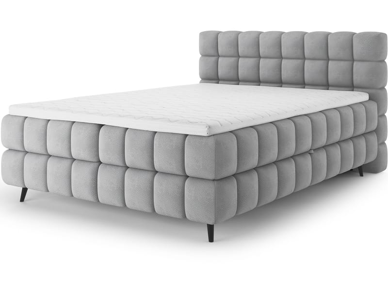 Sabeno sengepakke Bubblig kontinentalseng med oppbevaring 140x200 cm, Calmora 04