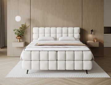 Sabeno sengepakke Bubblig kontinentalseng med oppbevaring 140x200 cm - Royal 01 - Møbler - Senger - Kontinentalsenger