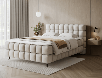 Sabeno sengepakke Bubblig kontinentalseng med oppbevaring 140x200 cm - Royal 18 - Møbler - Senger - Kontinentalsenger