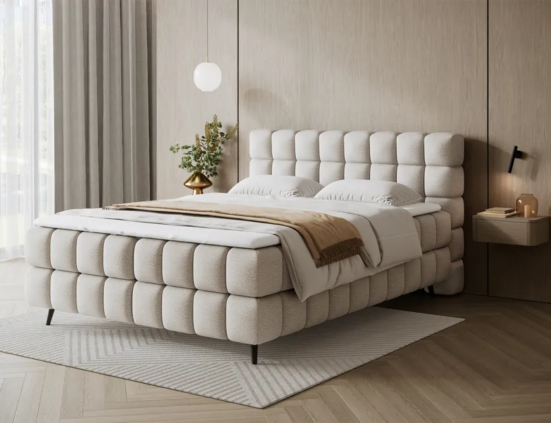 Sabeno sengepakke Bubblig kontinentalseng med oppbevaring 180x200 cm - Royal 18 - Møbler - Senger - Kontinentalsenger