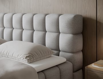 Sabeno sengesett boblete kontinentalseng med oppbevaring 160x200 cm - Royal 04 - Møbler - Senger - Kontinentalsenger
