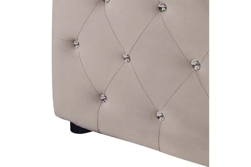 Saleux Sengramme 180x200 cm - Taupe - Møbler - Senger - Sengeramme & sengestamme