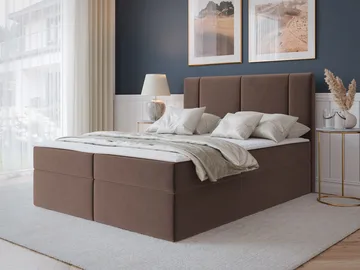 Salricus Kontinentalseng 180x200 cm med Oppbevaring - Møbler - Senger - Kontinentalsenger