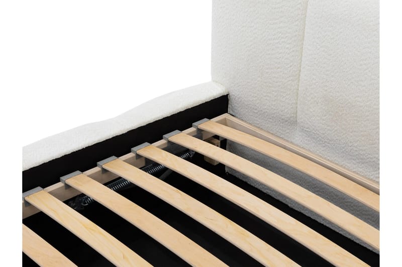 Salvenor Sengeramme med Oppbevaring 90x200 cm - Grå - Møbler - Senger - Sengeramme & sengestamme