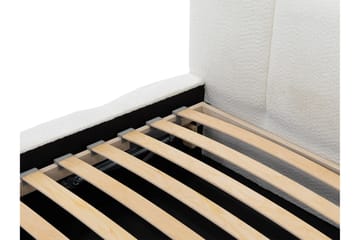 Salvenor Sengeramme med Oppbevaring 90x200 cm - Hvit - Møbler - Senger - Sengeramme & sengestamme