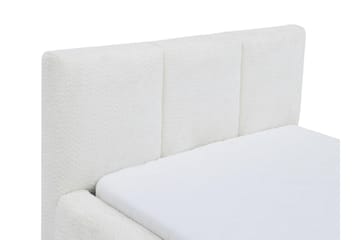 Salvenor Sengeramme med Oppbevaring 90x200 cm - Hvit - Møbler - Senger - Sengeramme & sengestamme