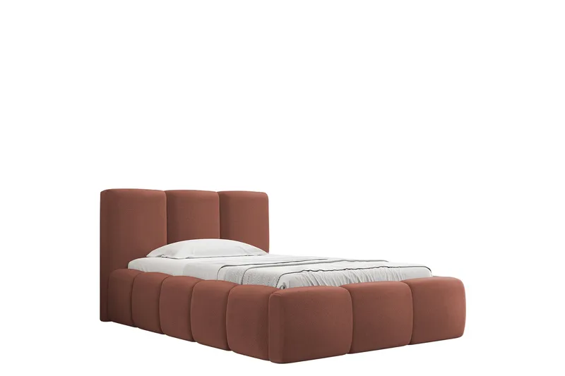 Salvenor Sengeramme med Oppbevaring 90x200 cm - Rosa - Møbler - Senger - Sengeramme & sengestamme