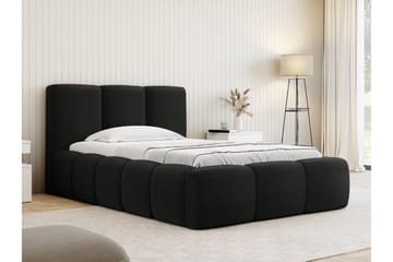 Salvenor Sengeramme med Oppbevaring 90x200 cm - Svart - Møbler - Senger - Sengeramme & sengestamme