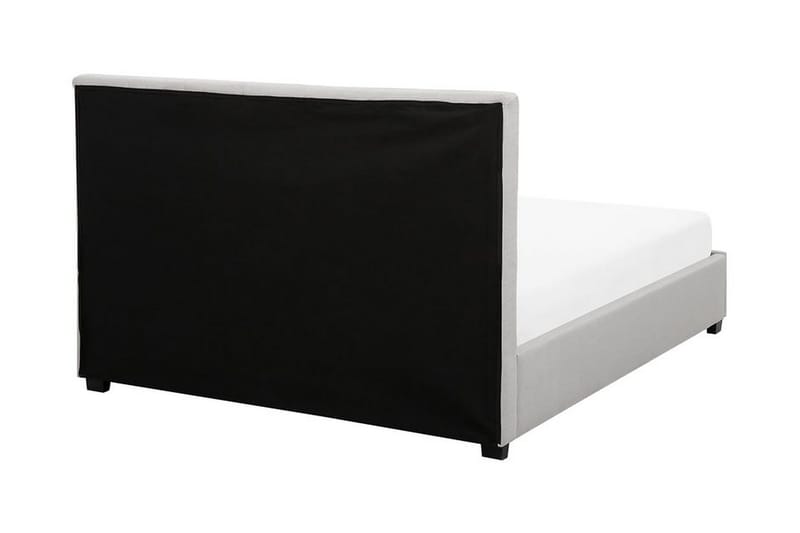 Sandrick Kontinentalseng med Oppbevaring 140x200 - Grå - Møbler - Senger - Sengeramme & sengestamme