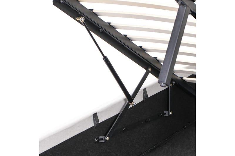 Säng med förvaring Amiens - Beige, 160x200 cm - Møbler - Senger - Sengeramme & sengestamme