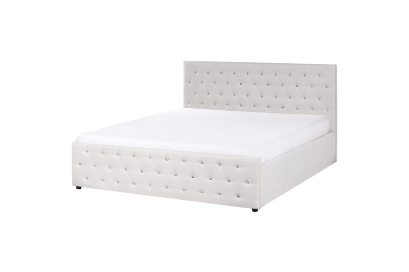 Säng med förvaring Amiens - Beige, 180x200 cm - Møbler - Senger - Sengeramme & sengestamme