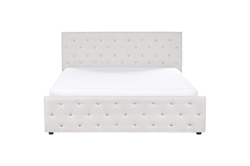 Säng med förvaring Amiens - Beige, 180x200 cm - Møbler - Senger - Sengeramme & sengestamme