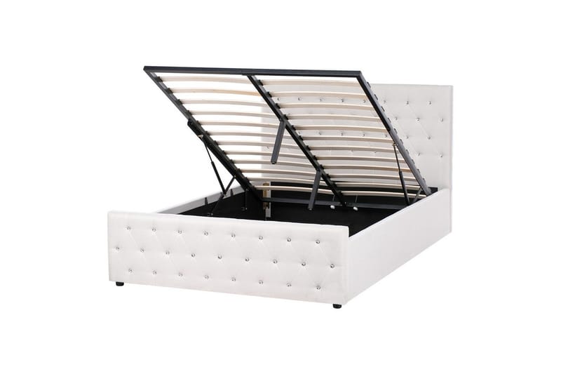 Säng med förvaring Amiens, Beige, Beige, 140x200, 140x200 cm