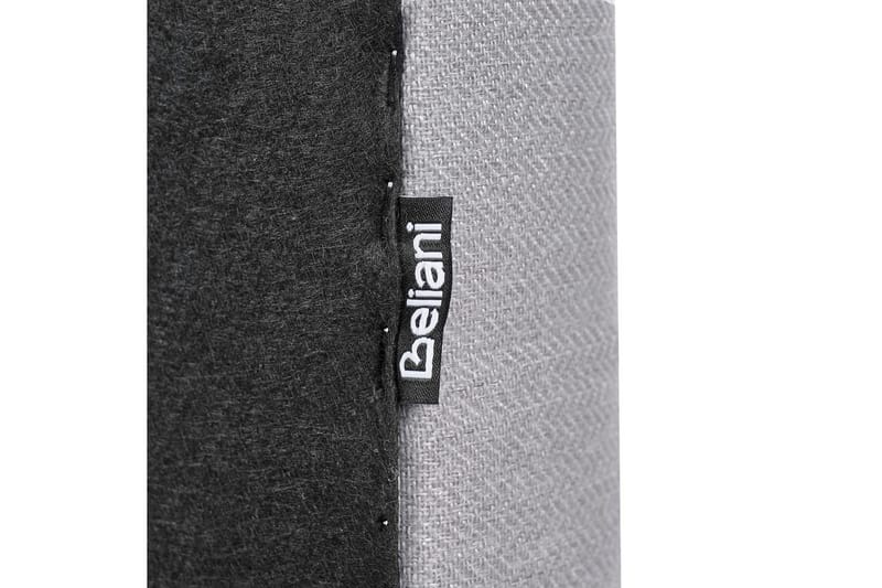 Säng med förvaring Amiens - Lys grå, 160x200 cm - Møbler - Senger - Sengeramme & sengestamme