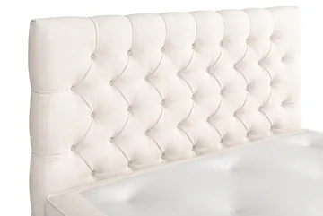 Sängpaket Drömvik Ljusbeige Latex Fast - Møbler - Senger - Komplett sengepakke