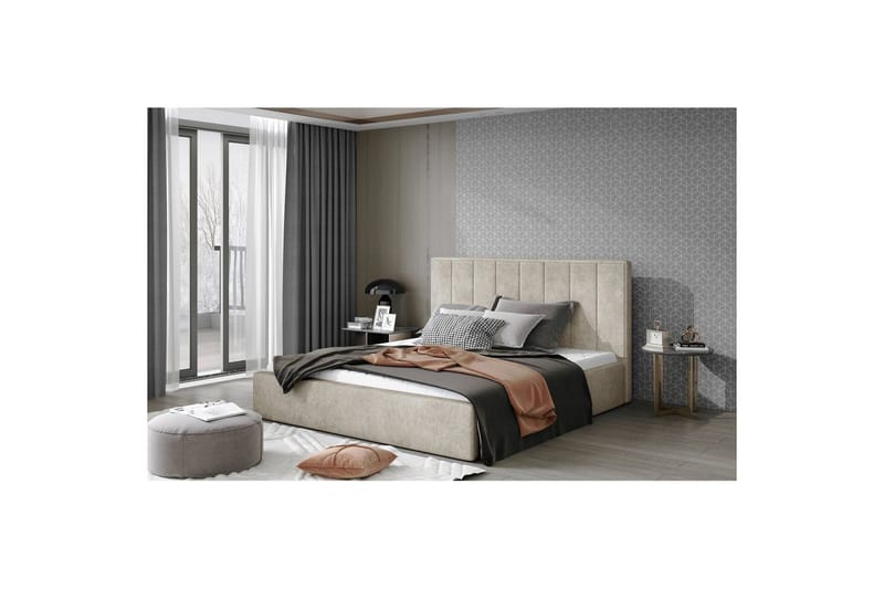 Sängram & Sängstomme Eltap Beige 160x200 DEL - Møbler - Senger - Sengeramme & sengestamme