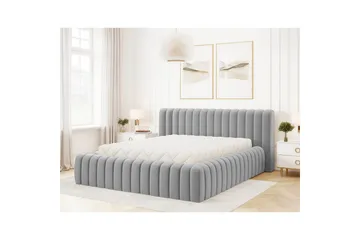 Sängram & Sängstomme Eltap Grå 160x200 38 - Møbler - Senger - Seng med oppbevaring