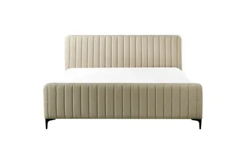 Sängram Beige, Svart 180x200 - Møbler - Senger - Sengeramme & sengestamme