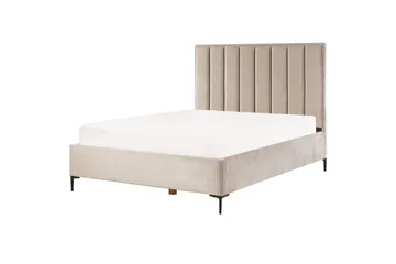 Sängram Beige 160x200 - Møbler - Senger - Sengeramme & sengestamme