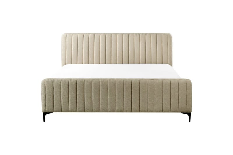 Sängram NO_BRAND Beige, Svart 180x200 - Møbler - Senger - Sengeramme & sengestamme