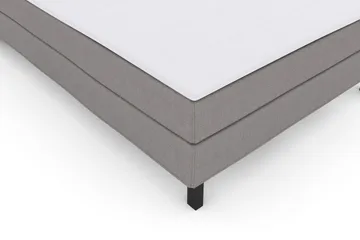 Select No 1 Komplett Sengepakke 140x200 - Lysegrå/Svarta Ben - Møbler - Senger - Komplett sengepakke