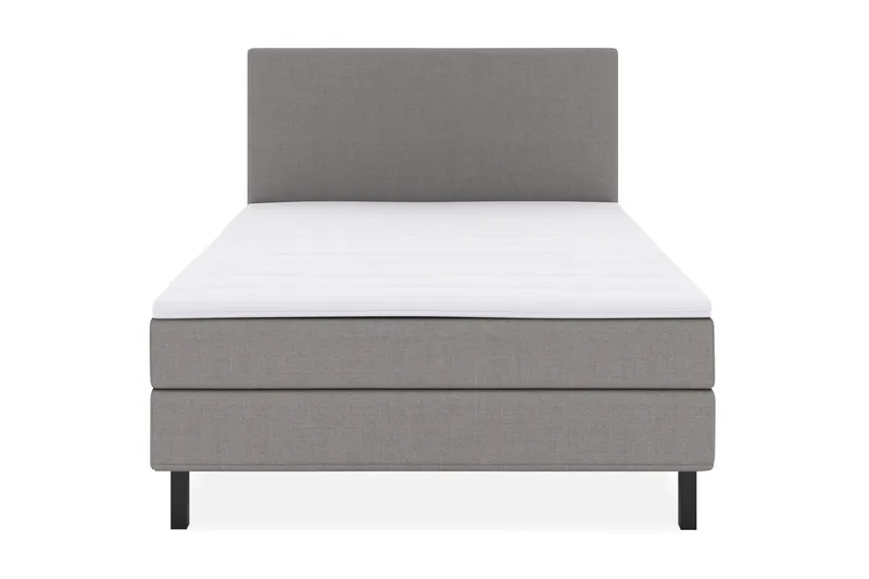 Select No 1 Komplett Sengepakke 140x200 - Lysegrå/Svarta Ben - Møbler - Senger - Komplett sengepakke