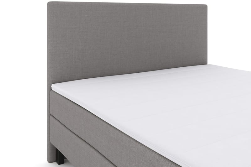 Select No 2 Komplett Sengepakke 160x200 - Lysegrå/Svarta Ben - Møbler - Senger - Komplett sengepakke