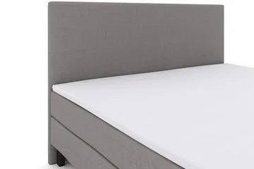 Select No 2 Komplett Sengepakke 180x200 - Lysegrå/Svarta Ben - Møbler - Senger - Komplett sengepakke