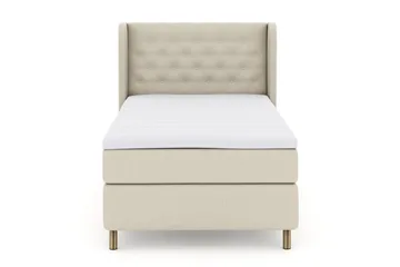 Sengegavl med Sider 120 cm - Beige