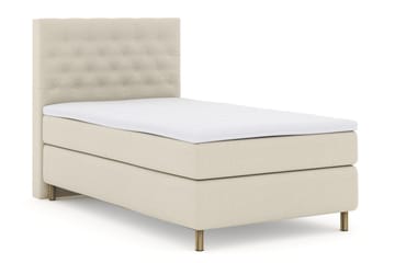 Select No 3 Komplett Sengepakke 120x200 Medium - Beige/Kobberben - Møbler - Senger - Komplett sengepakke