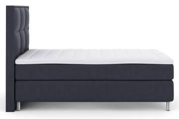 Select No 3 Komplett Sengepakke 120x200 Medium - Blå/Metallben - Møbler - Senger - Komplett sengepakke