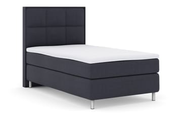 Select No 3 Komplett Sengepakke 120x200 Medium - Blå/Metallben - Møbler - Senger - Komplett sengepakke