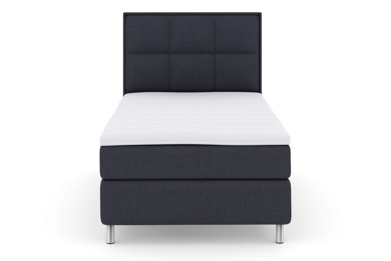 Select No 3 Komplett Sengepakke 120x200 Medium, Blå/Metallben