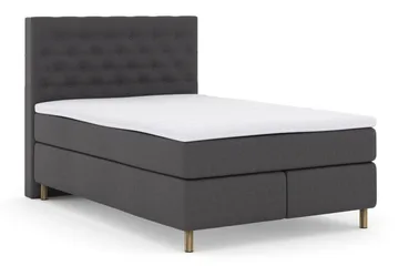 Select No 3 Komplett Sengepakke 140x200 Medium - Mørkegrå/Kobberben - Møbler - Senger - Komplett sengepakke