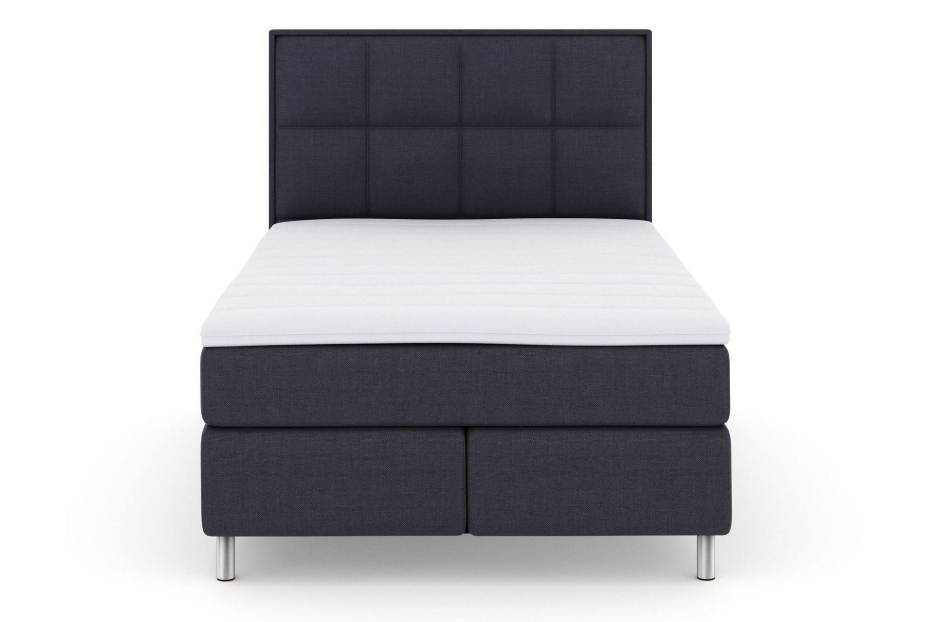 Select No 3 Komplett Sengepakke 160x200 Fast/Medium - Blå/Metallben