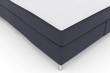 Select No 3 Komplett Sengepakke 180x200 Fast - Blå/Metallben - Møbler - Senger - Komplett sengepakke