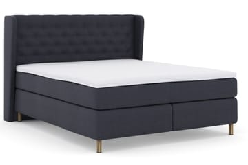 Select No 3 Komplett Sengepakke 180x200 Fast/Medium - Blå/Kobberben - Møbler - Senger - Komplett sengepakke