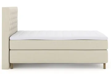 Select No 3 Kontinentalseng 120x200 Fast - Beige/Kobberben - Møbler - Senger - Enkeltsenger