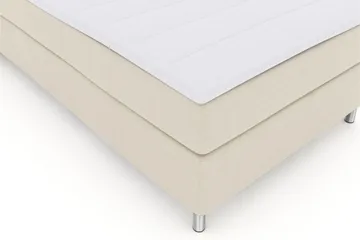 Select No 3 Kontinentalseng 120x200 Medium - Beige/Metallben - Møbler - Senger - Enkeltsenger
