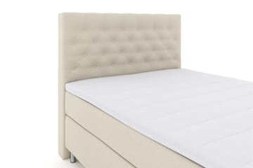 Select No 3 Kontinentalseng 140x200 Fast - Beige/Metallben - Møbler - Senger - Kontinentalsenger