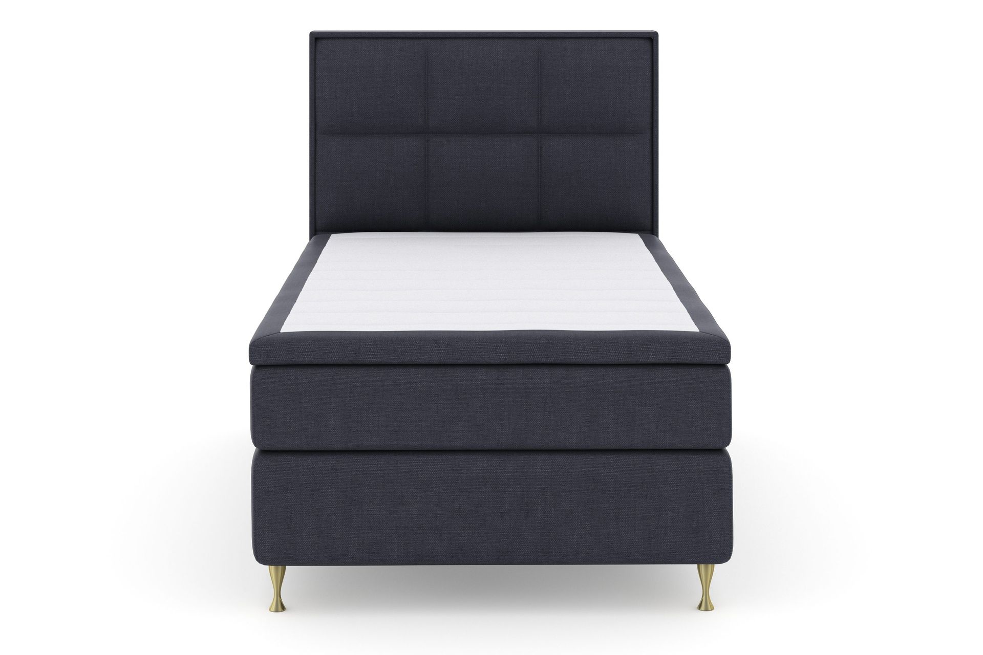 Select No 4 Komplett Sengepakke 120x200 Fast - Blå/Gullben