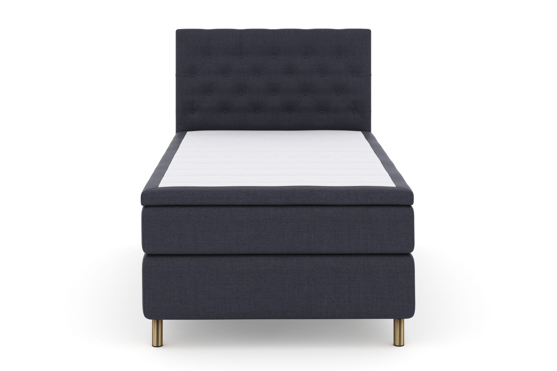 Select No 4 Komplett Sengepakke 120x200 Fast - Blå/Kobberben