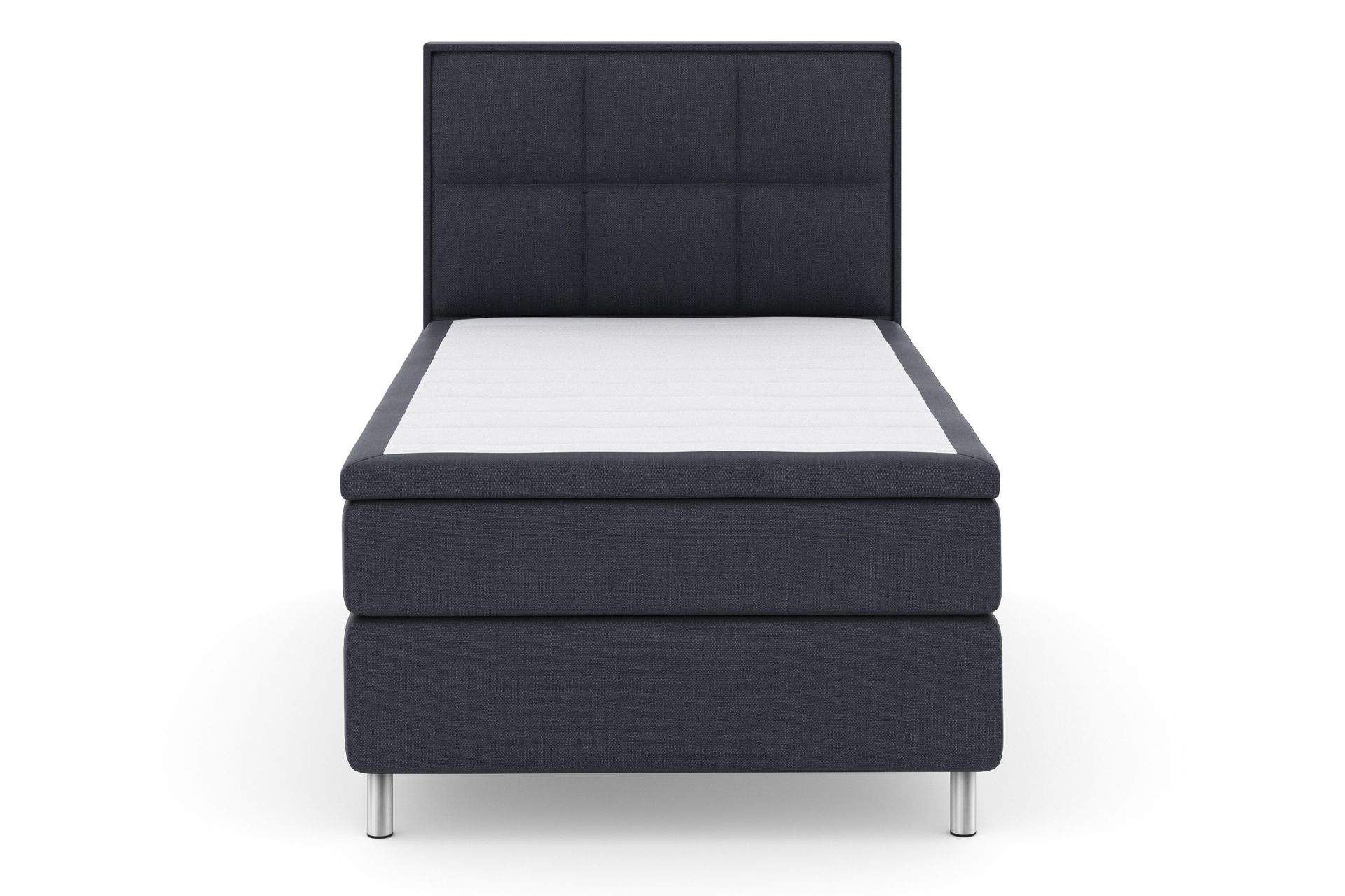Select No 4 Komplett Sengepakke 120x200 Fast - Blå/Metallben