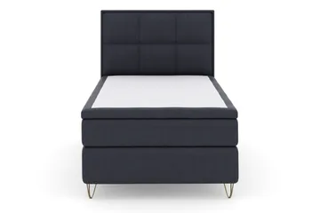 Rutete Sengegavl 120 cm - Blå