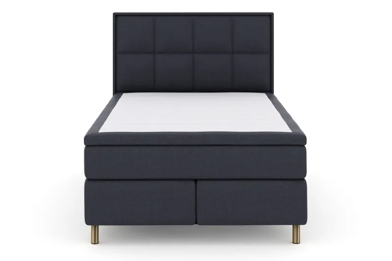 Select No 4 Komplett Sengepakke 140x200 Fast/Medium - Blå/Kobberben - Møbler - Senger - Komplett sengepakke