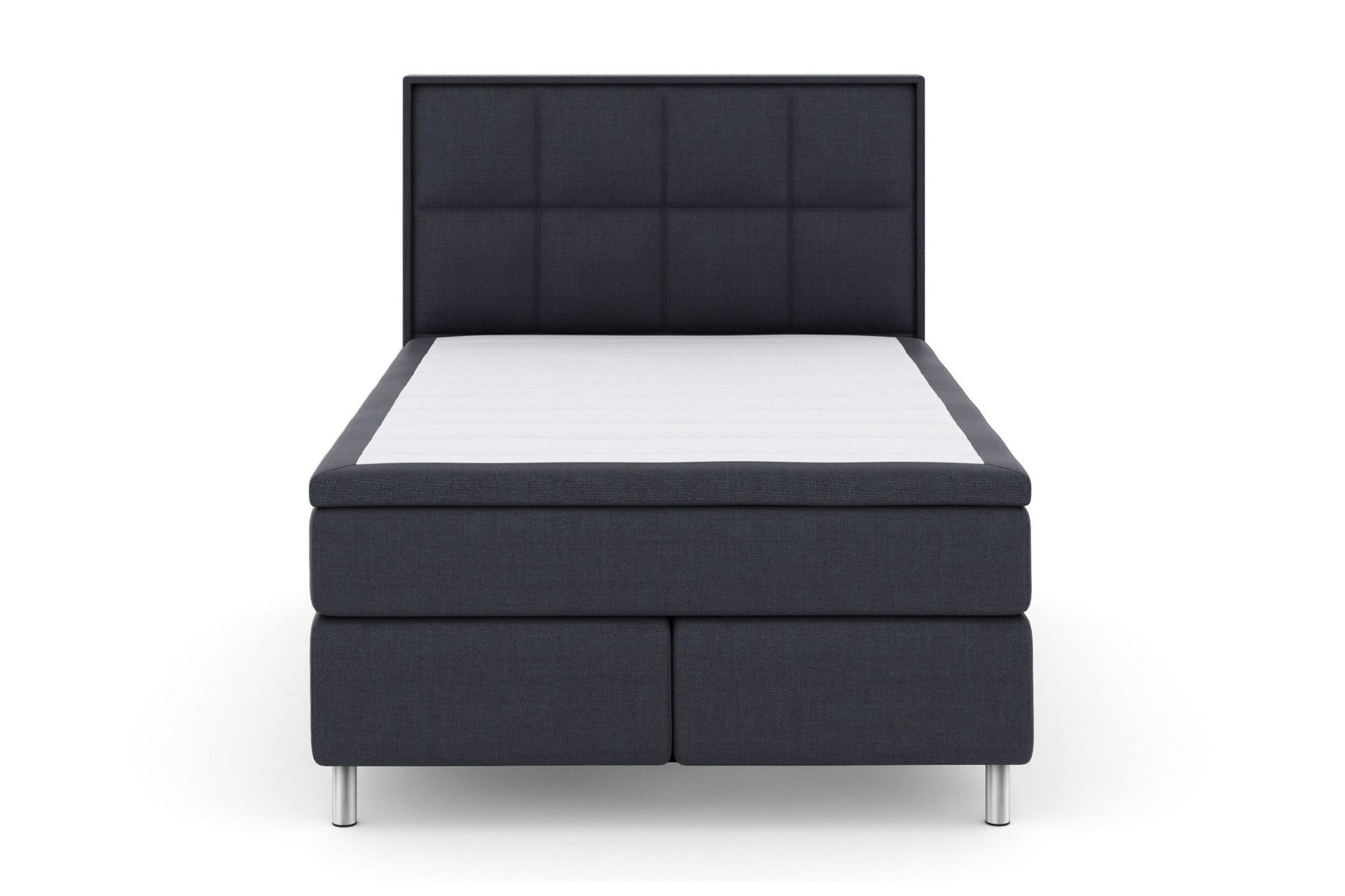 Select No 4 Komplett Sengepakke 140x200 Fast/Medium - Blå/Metallben