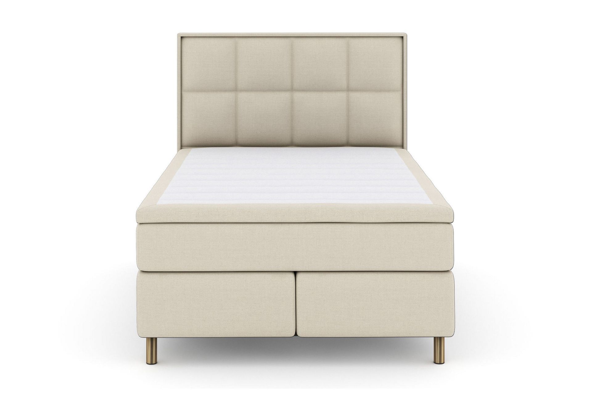Select No 4 Komplett Sengepakke 140x200 Medium - Beige/Kobberben