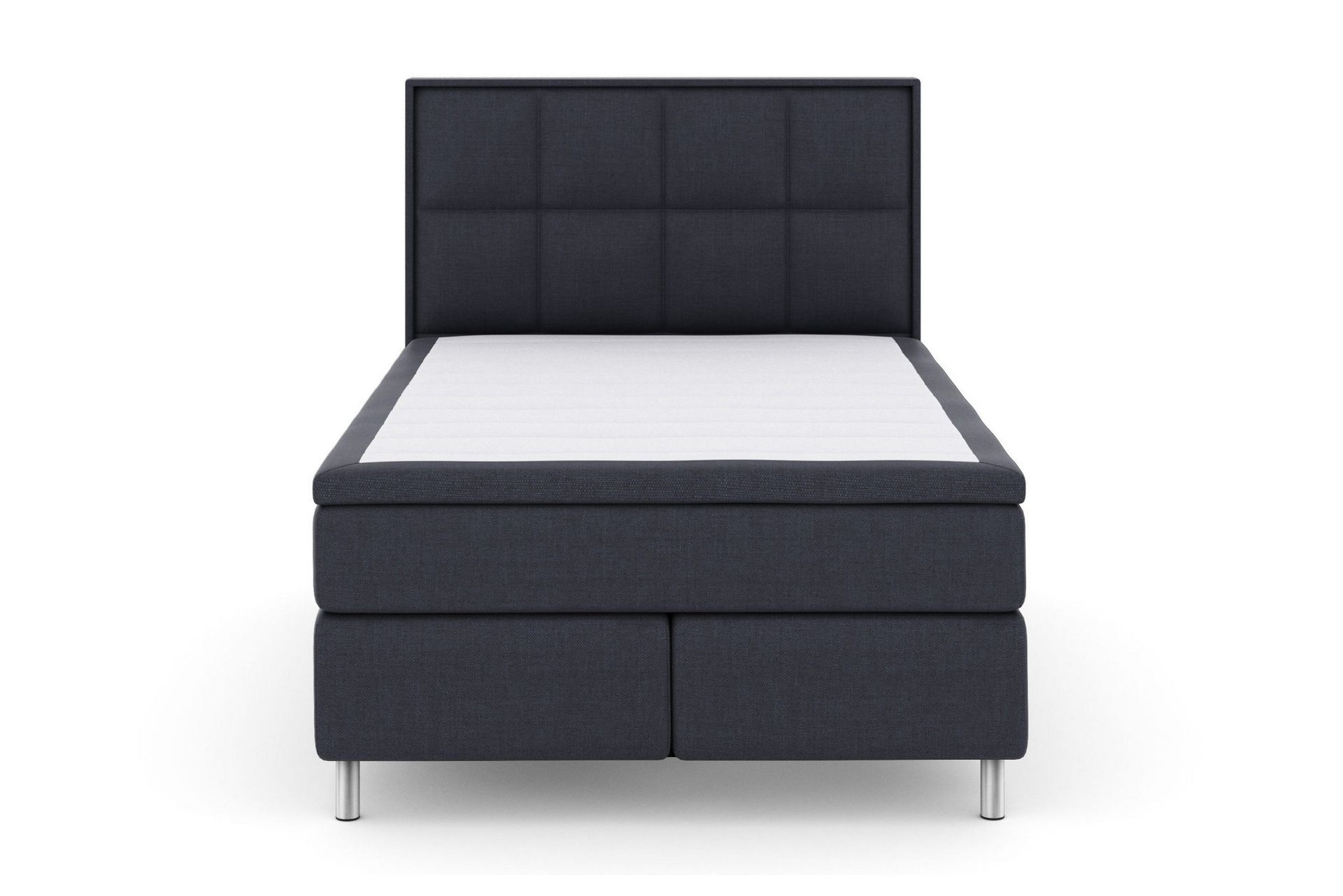 Select No 4 Komplett Sengepakke 160x200 Fast - Blå/Metallben